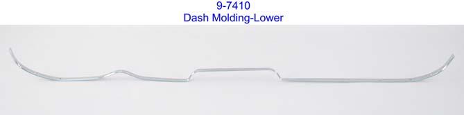 Dash Molding, Lower MGA Coupe