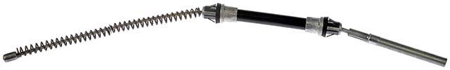 parking brake cable, 38,30 cm, rear left and rear right