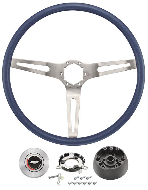 Steering Wheel Kit, 1969-72 CH/EC, 3-Spoke Comfort Grip