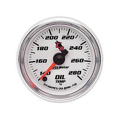 Oil temperature, 52.4mm, 140-280 °F, electric