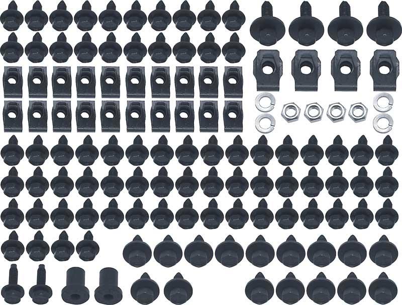 128 Piece Front End Sheet Metal Hardware Set