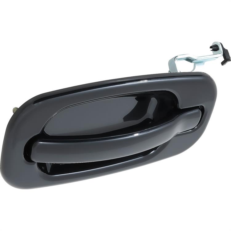 1999-07 Chevrolet, GMC Truck/SUV	 Exterior Door Handle	 Black Smooth	 Rear Side Door	 Left