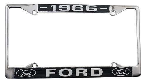 1966 Ford License Plate Frame