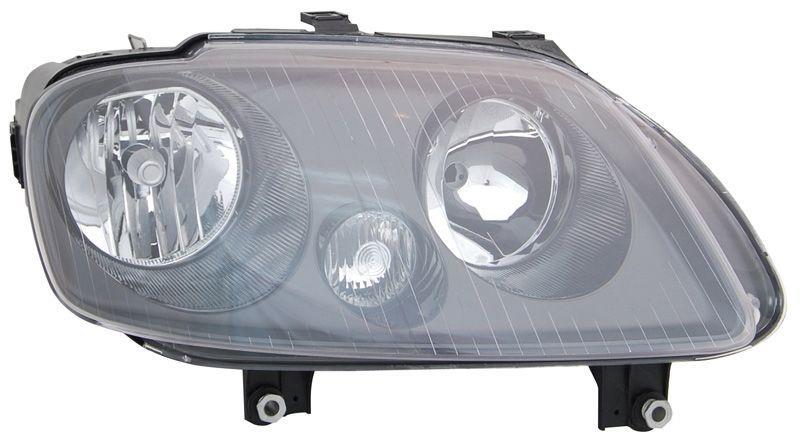 Set Koplampen passend voor Volkswagen Touran 2003-2006 & Caddy II 2004- - Zwart