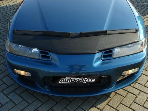 Motorkapsteenslaghoes passend voor Honda Prelude 1992-1996 zwart