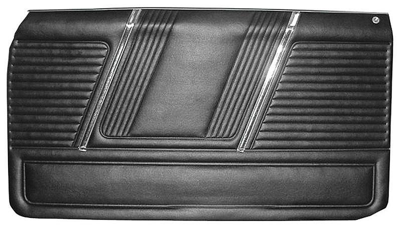 Door Panels, 1965 Pontiac 2+2 Assembled Front, by PUI