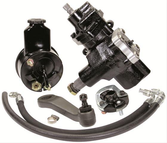 Steering Box, Power Steering Conversion, Pump, Rag Joint, Pitman Arm