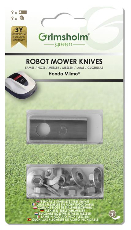 Knivar för Honda Miimo, 9 st