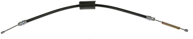 parking brake cable, 74,80 cm, rear left and rear right