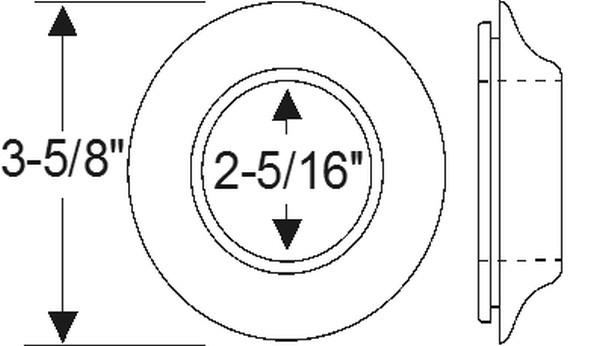 Fuel neck grommet