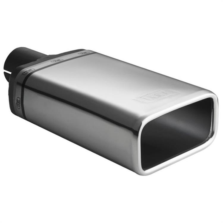 Exhaust Tail Pipe Single Carb Rectangular 130x65x120