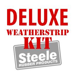 Deluxe Weatherstrip Kit