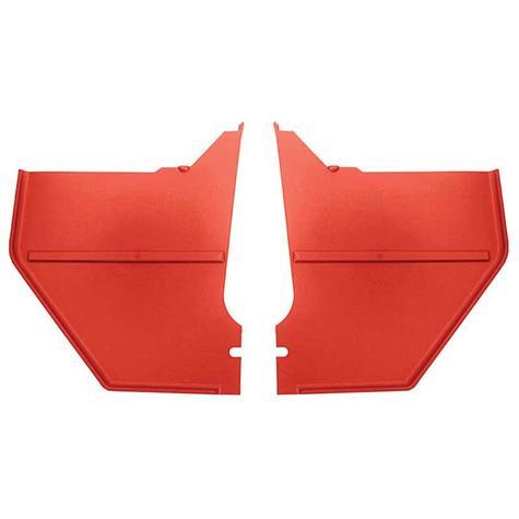 1964-65 Ford Mustang	 Coupe/Fastback	 Kick Panels	 Red