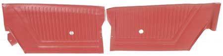 1965 IMPALA SS 2 DOOR COUPE RED NON-ASSEMBLED REAR SIDE PANELS