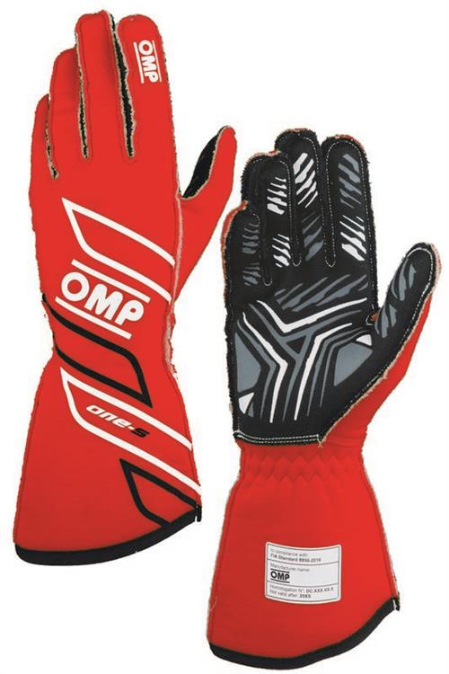 ONE-S GLOVES my2025 FIA 8856-2018 RED SZ. XL