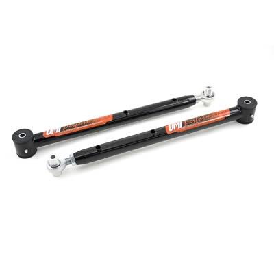 Control Arms, Tubular, Rear, Lower, Steel, Black