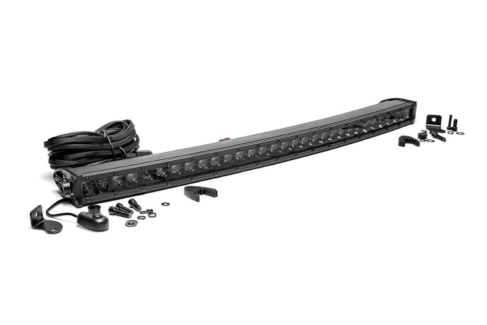 30-inch Black Series Single Row Curved CREE LED Light Bar