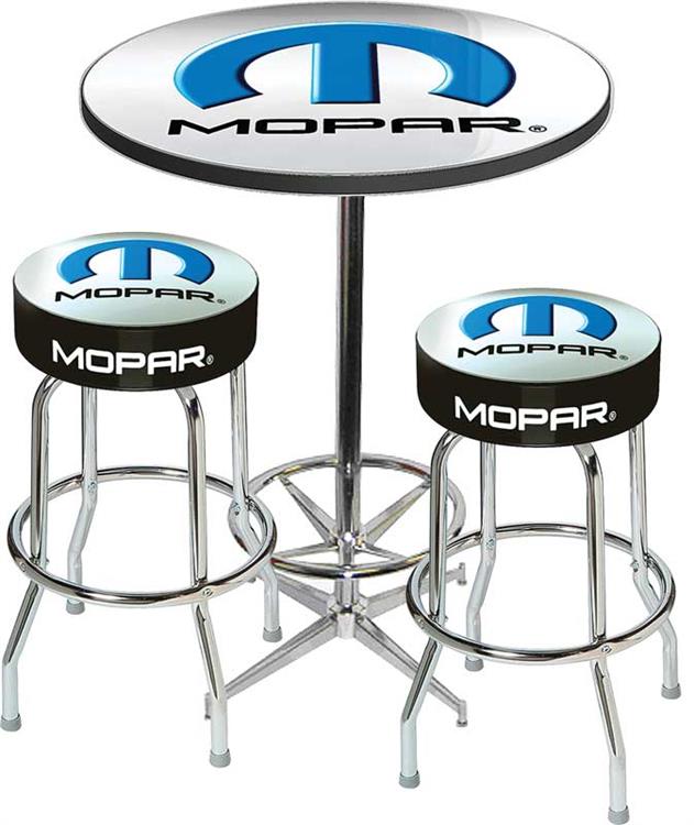 barstolar och bord, Mopar Logo