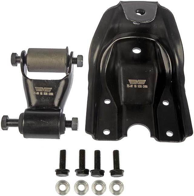 Rear Position Leaf Spring Shackle and Bracket Kit