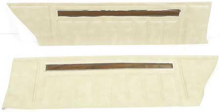 1971-72 IMPALA 2 DOOR COUPE AND CONVERTIBLE COVERT NON-ASSEMBLED FRONT DOOR PANELS