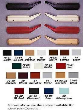 Arm Rest Assm,In Colors,78-82