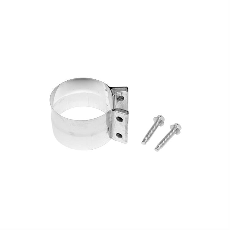 Exhaust Clamp, Band-Style, Stainless, 2.5"