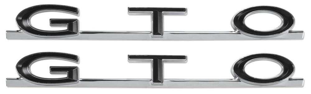 emblem bakskärm "GTO"
