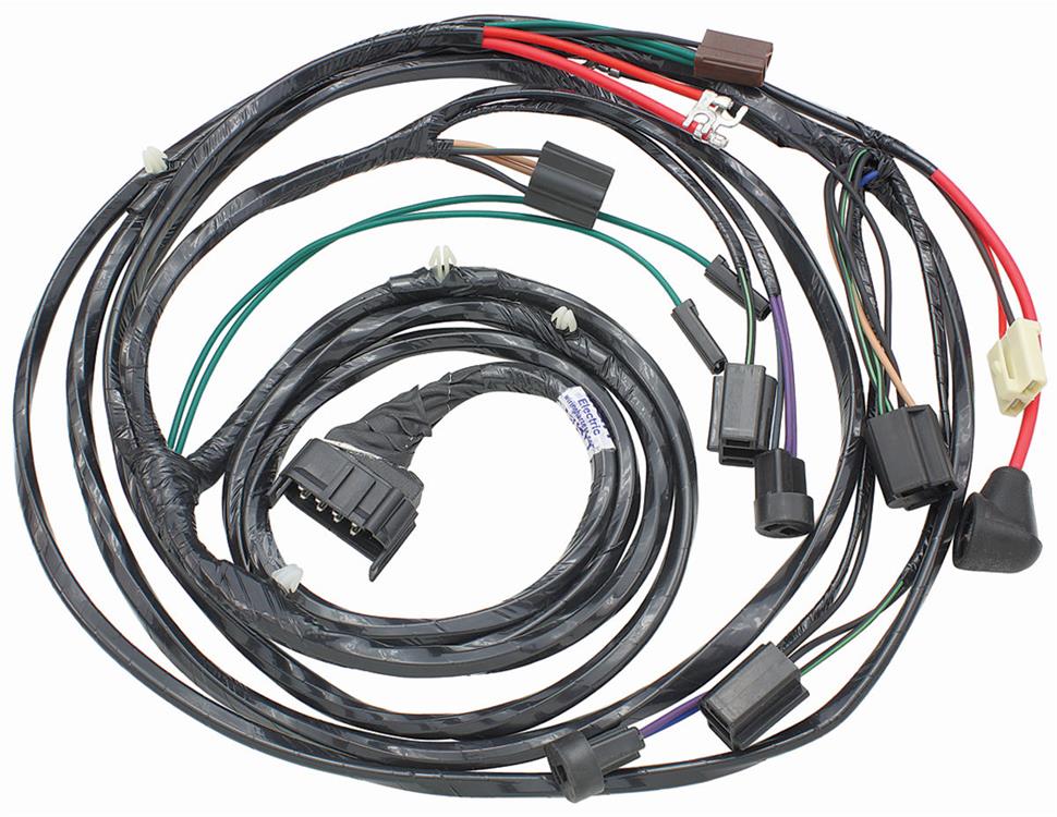 Wiring Harness, Forward Lamp, 1964 Chev/El Cam, Warning Lights/Pass.Int.Reg.Alt.