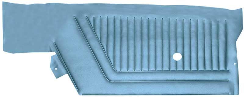1965 IMPALA SS 2 DOOR COUPE LIGHT BLUE NON-ASSEMBLED REAR SIDE PANELS