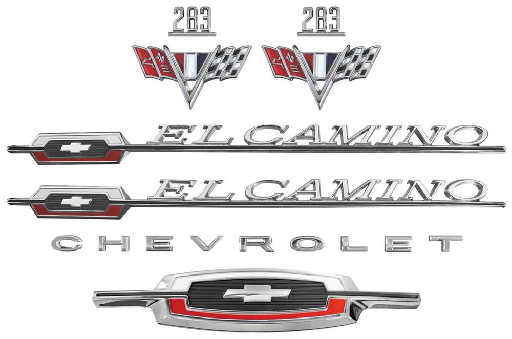 Emblem Kit, 1966 El Camino 283