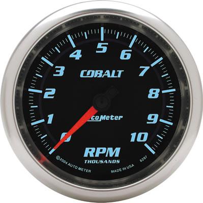 Tachometer 86mm 0-10,000rpm Cobalt