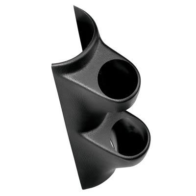 Gauge Pod A-pole Left Black ( 2x52mm )