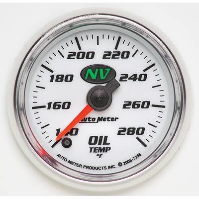 Oil temperature, 52.4mm, 140-280 °F, electric