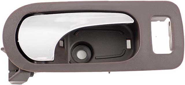 interior door handle - front right - chrome lever+brown housing (cocoa)