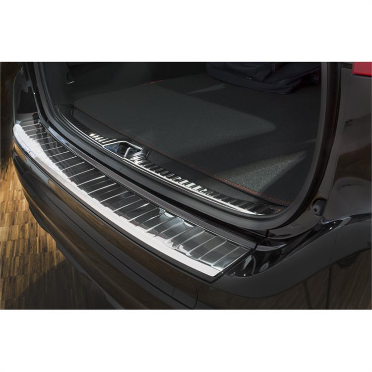 RVS Achterbumperprotector passend voor Volvo XC60 2013-2016 'Ribs'