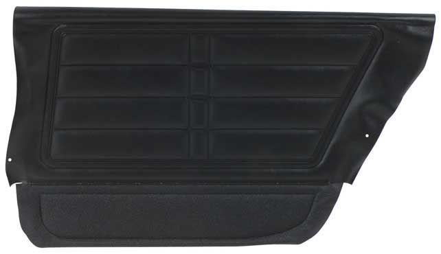 1966 IMPALA 4 DOOR WAGON BLACK NON-ASSEMBLED REAR DOOR PANELS