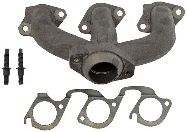 Exhaust Manifold, Cast Iron, Natural, Ford, 3.8L, Rear Exit, Each