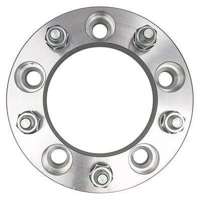 Wheel Spacers, 1.000 in. Thickness, Billet Aluminum, 5 x 4 3/4 in. Bolt Pattern