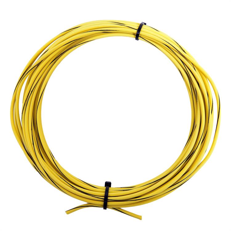 Electrical Wire, Extreme Condition, 14-Gauge, 25 ft. Long, Yellow with Black Stripe