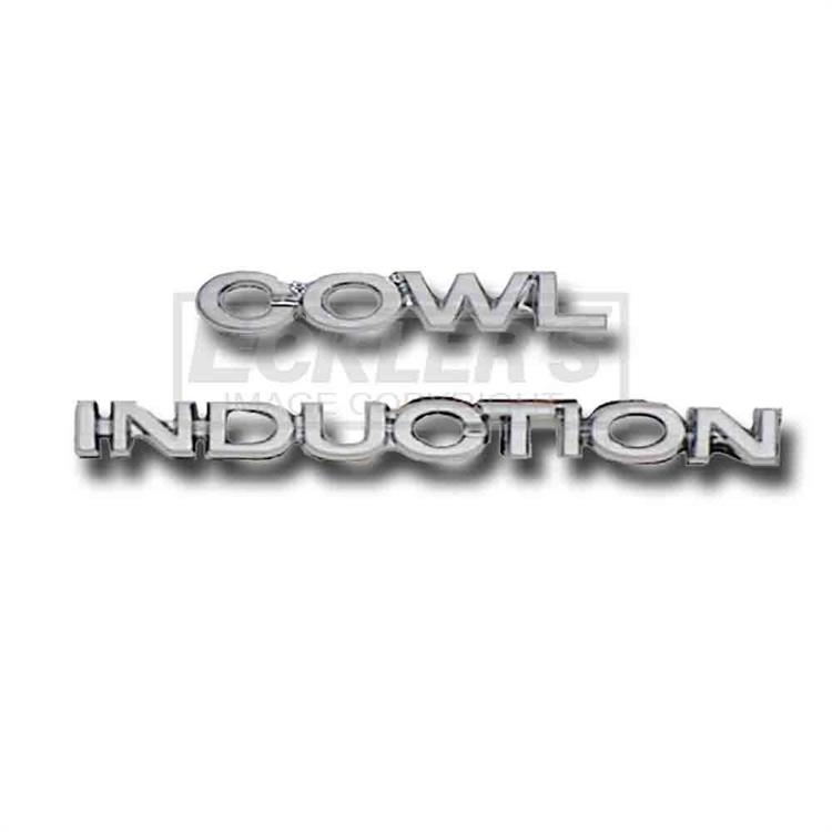 Cowl Induction Hood Emblems