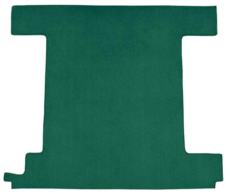 bagagematta med 1st bensintank - Back Panel - Molded Cutpile Carpet Kit - Light Jade Green