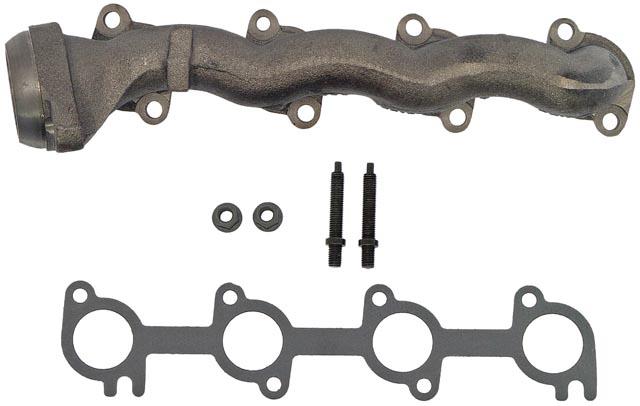 Exhaust Manifold, OEM Replacement, Cast Iron, Ford, Passenger Side, Each