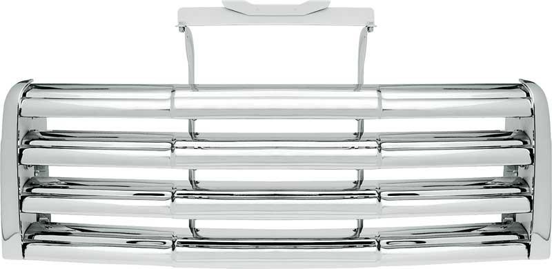 chrome front grill