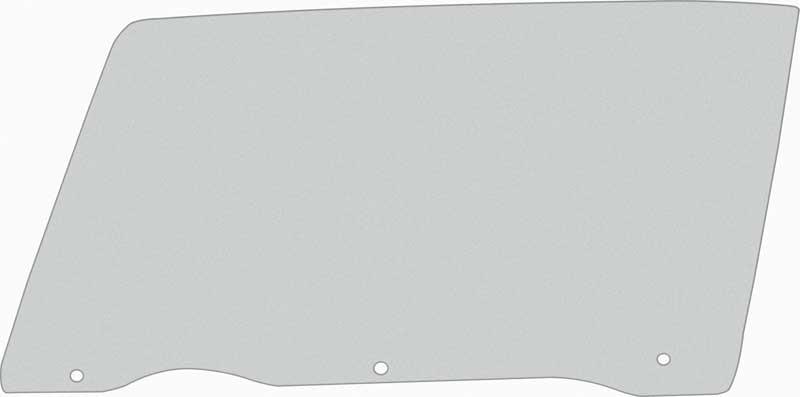 1965-66 Impala / Full-Size Convertible Tinted Front Door Glass; RH