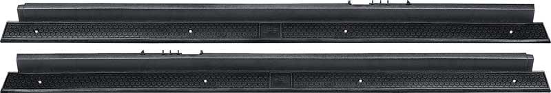 door sill plates, black