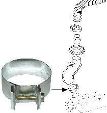 Hoseclamp Heater Hose 47-55 mm