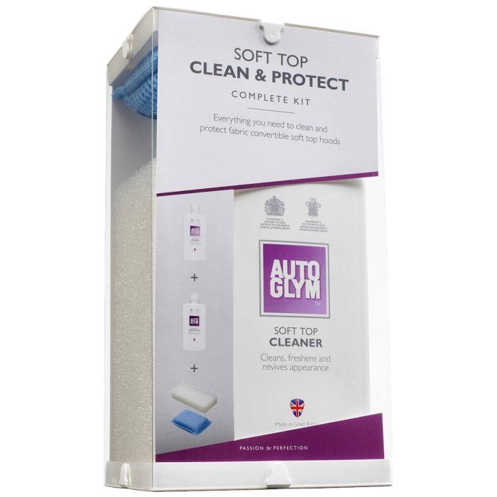 Autoglym Soft Top Clean & Protect Complete Kit 2 X 500ML