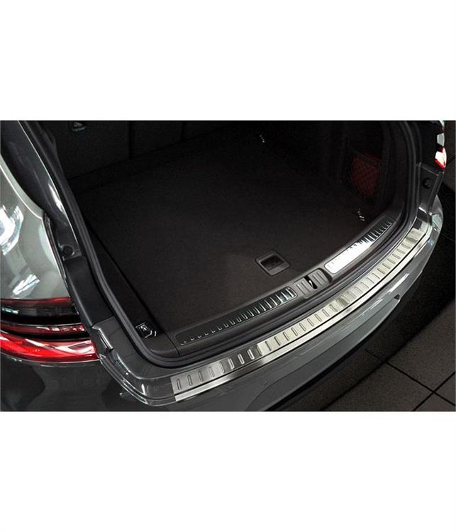 RVS Achterbumperprotector passend voor Porsche Macan 2013-2019 & 2019- 'Ribs'