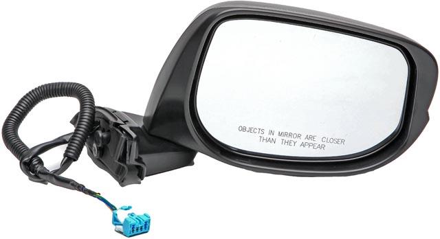 Side View Mirror Passenger Side, Plastic