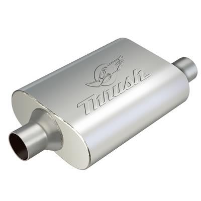 Muffler, 3" in / 3" out